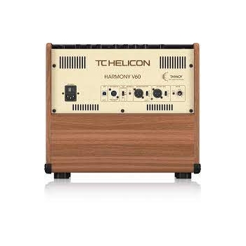 TC Helicon Harmony V60 Wzmacniacz akustyczny 60W 2-kanałowy z footwswitch
